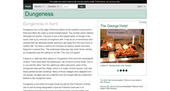Desktop Screenshot of dungeness.kent-towns.co.uk