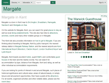 Tablet Screenshot of margate.kent-towns.co.uk