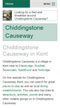 Mobile Screenshot of chiddingstone-causeway.kent-towns.co.uk