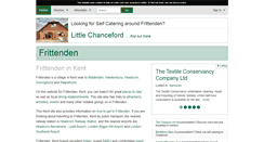 Desktop Screenshot of frittenden.kent-towns.co.uk