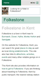 Mobile Screenshot of folkestone.kent-towns.co.uk