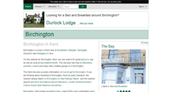 Desktop Screenshot of birchington.kent-towns.co.uk