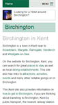 Mobile Screenshot of birchington.kent-towns.co.uk
