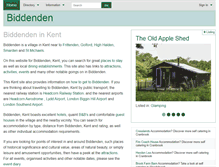 Tablet Screenshot of biddenden.kent-towns.co.uk
