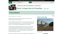 Desktop Screenshot of faversham.kent-towns.co.uk