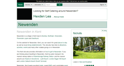 Desktop Screenshot of newenden.kent-towns.co.uk